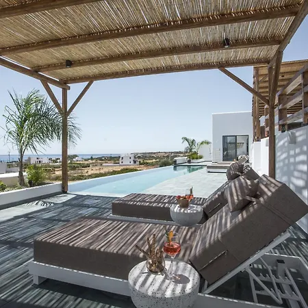 Casacarma Iv, Private Xl Pool, Boho-design Villa Lachania